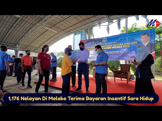 1,176 Nelayan Di Melaka Terima Bayaran Insentif Sara Hidup