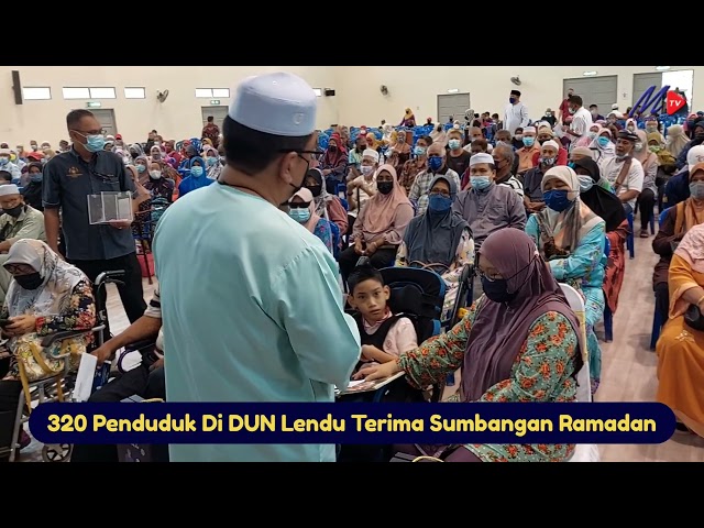 320 Penduduk Di DUN Lendu Terima Sumbangan Ramadan