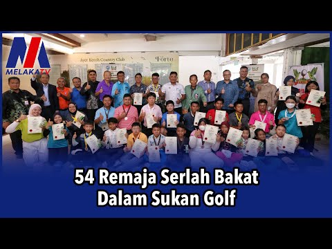 54 Remaja Serlah Bakat Dalam Sukan Golf