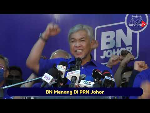 BN Menang Di PRN Johor