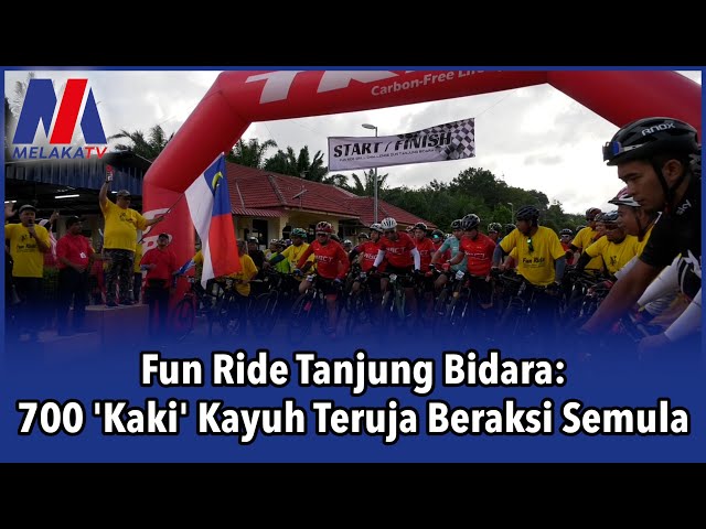 Fun Ride Tanjung Bidara: 700 ‘Kaki’ Kayuh Teruja Beraksi Semula