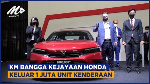 Km Bangga Kejayaan Honda Keluar 1 Juta Unit Kenderaan