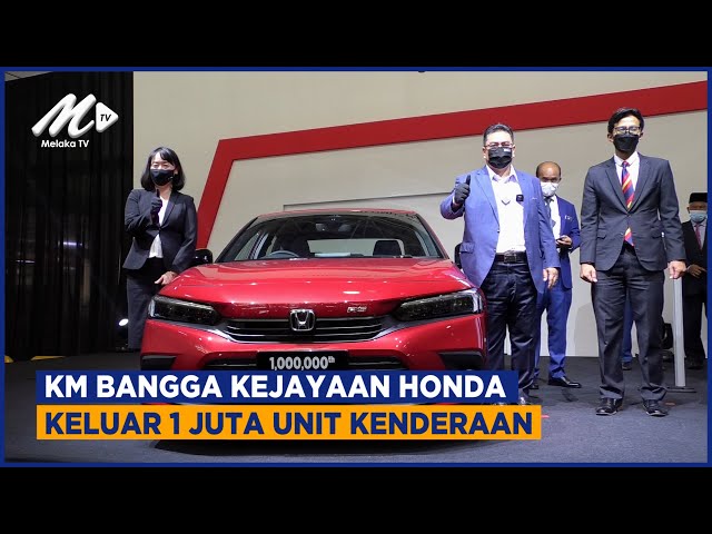 KM Bangga Kejayaan Honda Keluar 1 Juta Unit Kenderaan