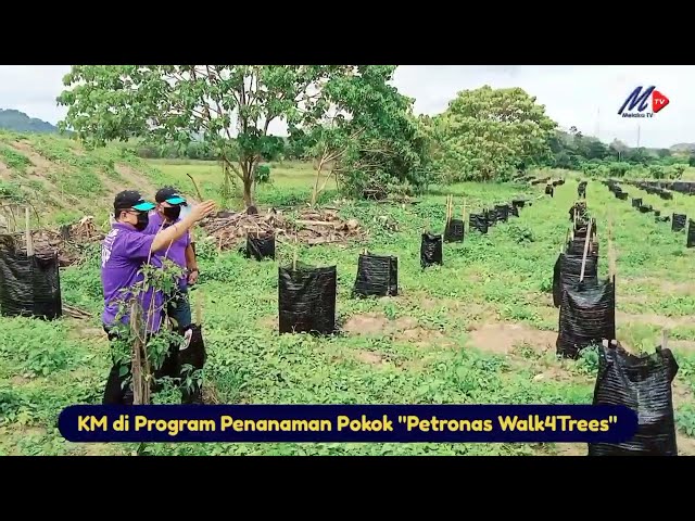 KM di Program Penanaman Pokok “Petronas Walk4Trees”