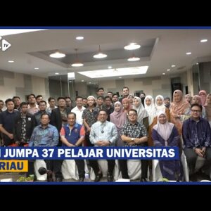 Km Jumpa 37 Pelajar Universitas Di Riau