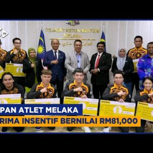 Lapan Atlet Melaka Terima Insetif Bernilai Rm81,000