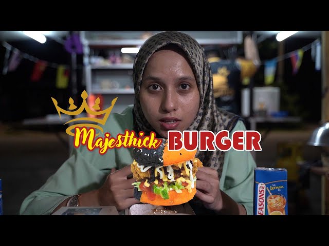 Majesthick Pull Beef Burger Pedas-Pedas Manis