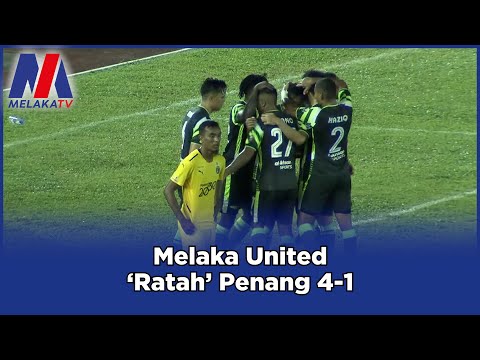 Melaka United ‘Ratah’ Penang 4-1