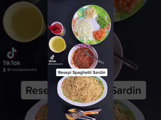 Menu PKP 2.0 : Spaghetti Sardin