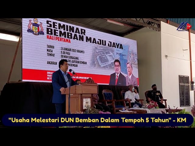 “usaha Melestari Dun Bemban Dalam Tempoh 5 Tahun” Km