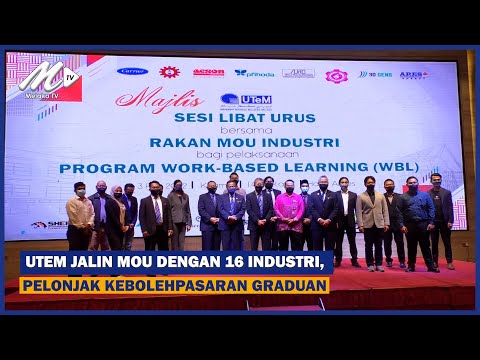 Utem Jalin Mou Dengan 16 Industri, Pelonjak Kebolehpasaran Graduan