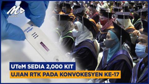 Utem Sedia 2,000 Kit Ujian Rtk Pada Konvokesyen Ke 17