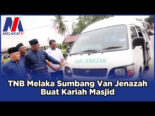 TNB Melaka Sumbang Van Jenazah Buat Kariah Masjid