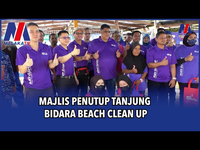 Majlis Penutup Tanjung Bidara Beach Clean Up
