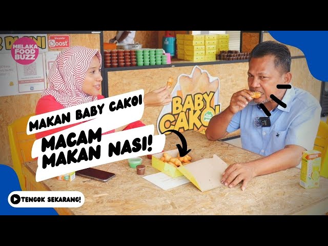 Makan Baby Cakoi Macam Makan Nasi! [Melaka Food Buzz]
