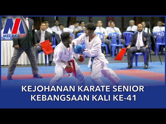 Kejohanan Karate Senior Kebangsaan Kali Ke 41