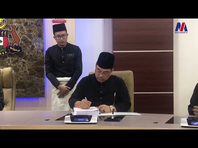 Majlis Penyerahan Nota Serah Tugas YAB Ketua Menteri Melaka