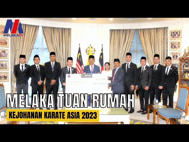 Melaka Tuan Rumah Kejohanan Karate Asia 2023