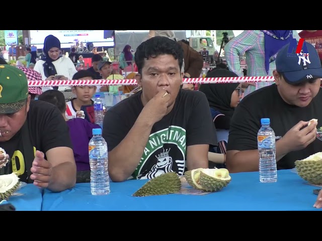 ‘Battle’ Makan Durian Terbanyak Di Melaka Agrofest 2023