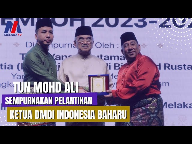 Tun Mohd Ali Sempurnakan Pelantikan Ketua Dmdi Indonesia Baharu