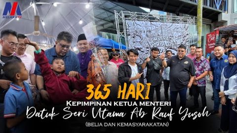 365 Hari Kepimpinan Ketua Menteri Melaka, Datuk Seri Utama Ab Rauf Yusoh