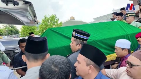 Jenazah Allahyarham Suk Melaka Selamat Disolatkan Di Masjid Al Azim