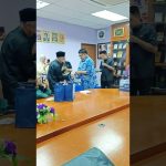 Sumbangan kepada 11 bakal haji dan hajah di Japerun Tanjung Bidara, Masjid Tanah