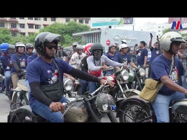 800 Motosikal Klasik Ronda Satu Melaka