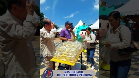 Mtsb Belanja 100 Pek Durian Percuma
