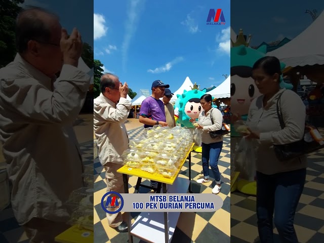 Mtsb Belanja 100 Pek Durian Percuma