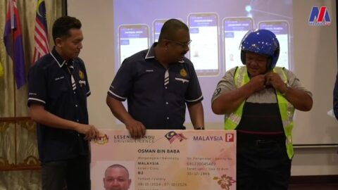 2,500 Berjaya Terima Lesen Memandu Percuma