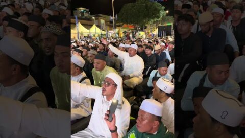 Selawat Bergema Di Banda Hilir