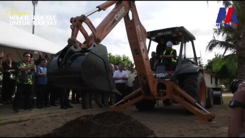 Bangunan Baharu Buat Sk Kampong Tengah