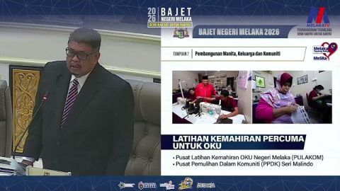Bajet negeri melaka 2026: pemberdayaan golongan sasar