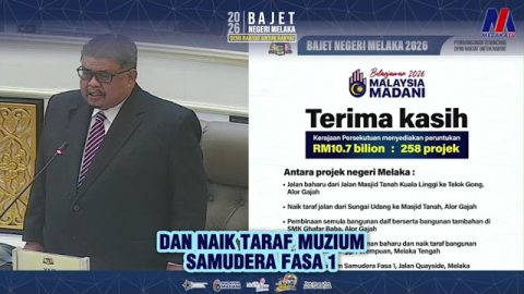 Sedutan bajet negeri melaka 2026